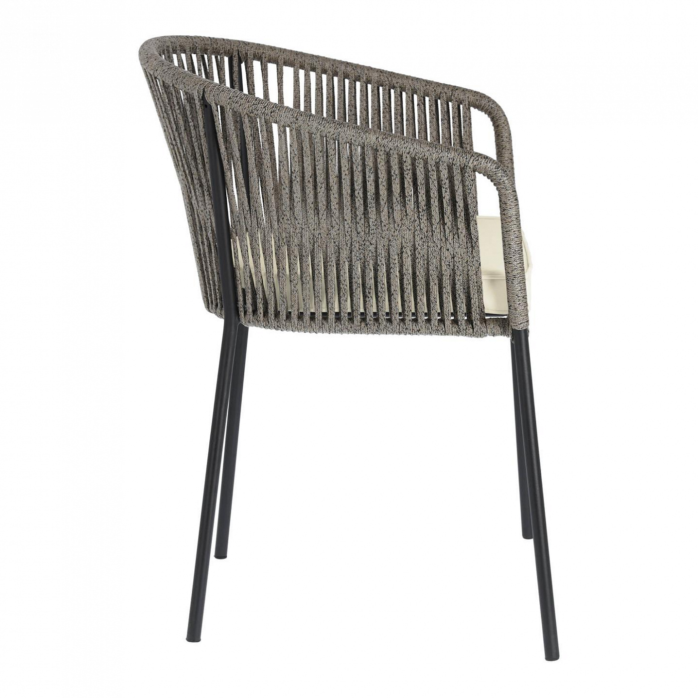 081796 Стул серый La Forma Yanet 