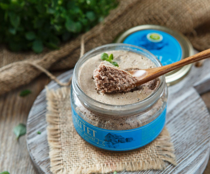 4151 Паштет "Цесарочка" из печени цесарки Вкусляндия  - Вид №2