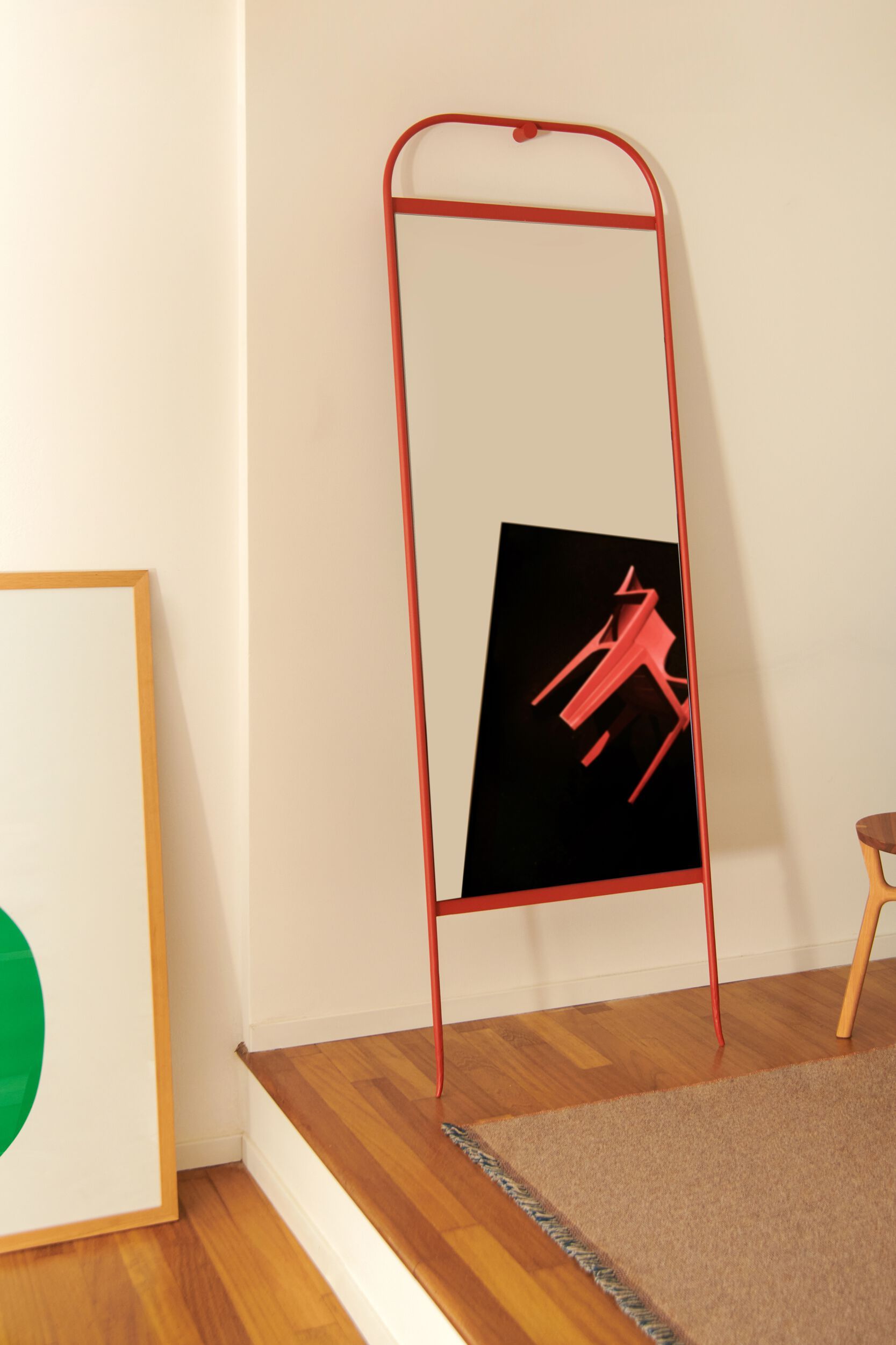 Напольное зеркало из кованого железа Lispi Himalia ARCH-00123726 - Вид №1