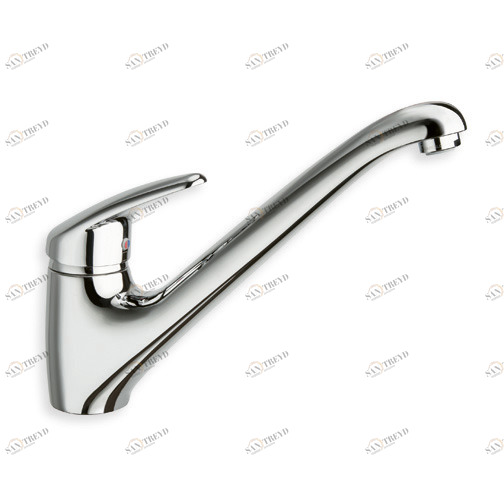 CRIKO521 Кухонный смеситель, однорычажный, с передним рычагом Cristina Rubinetterie 