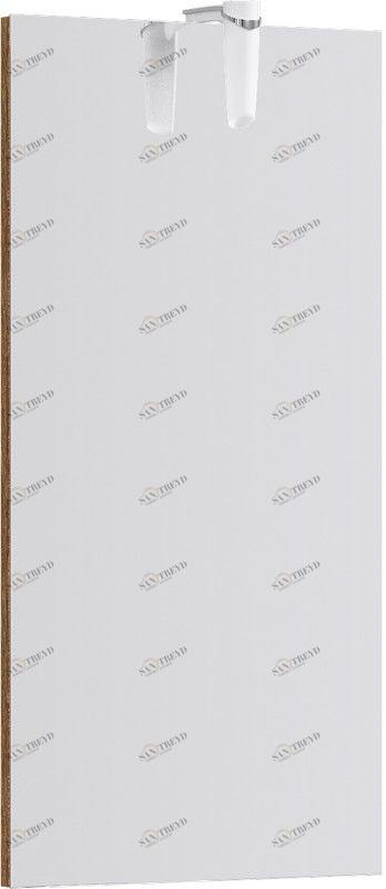 Леон-МР панель с зеркалом и светильником, цвет дуб сонома AQWELLA Leon-MP sun-id-277959