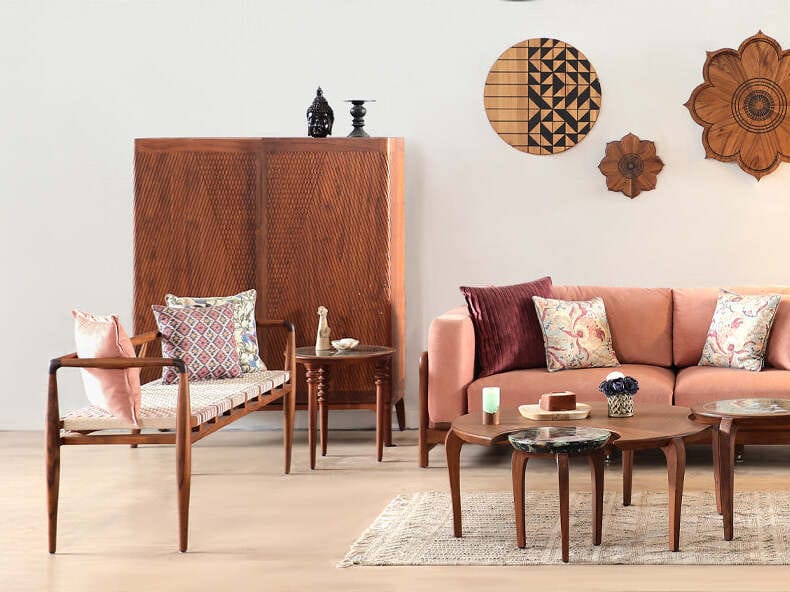 Мобильный тиковый бар Alankaram RHIGOL ARCH-00030978 - Вид №4