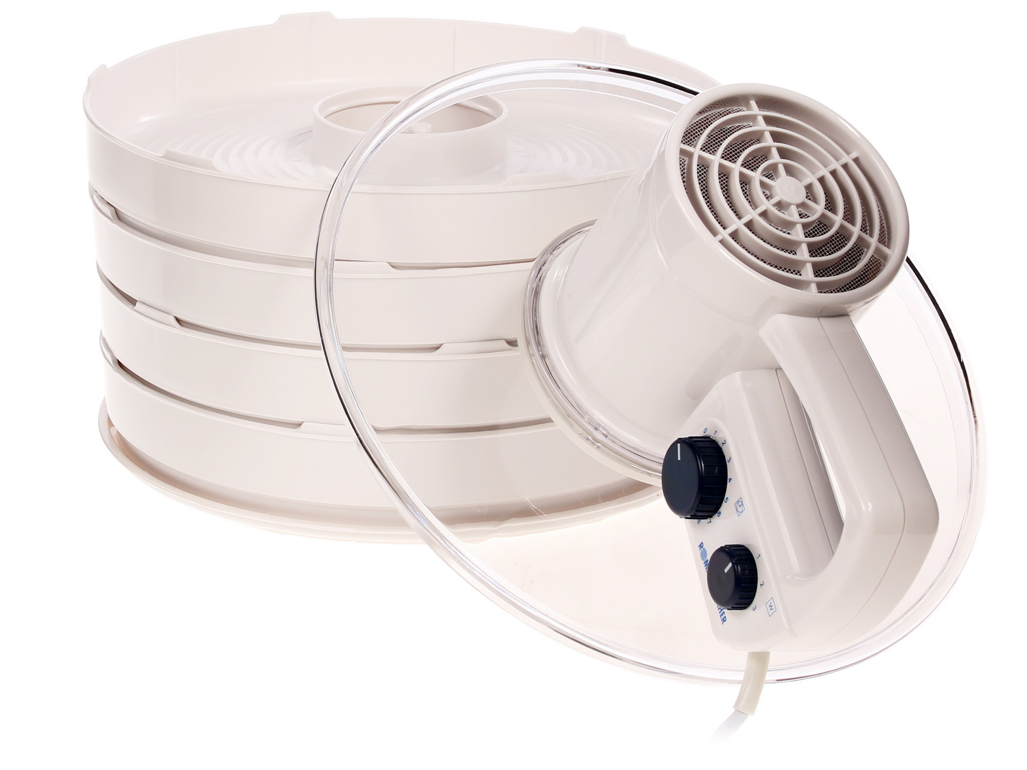 1019944 Сушилка для овощей и фруктов Rommelsbacher DA 750 белый STDN-0093076 - Вид №5