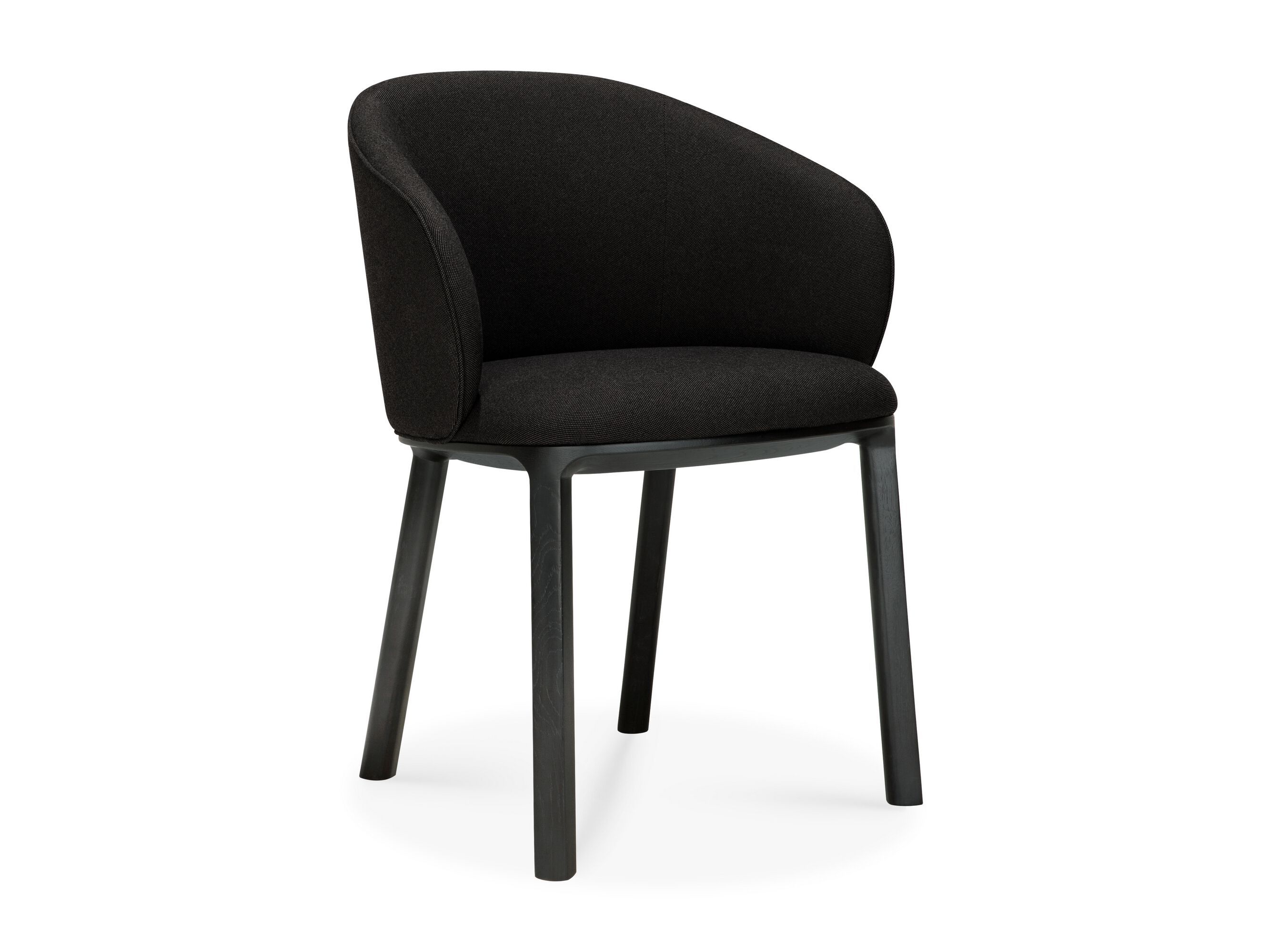 Мягкий стул из ткани Ethnicraft UNDA CHARCOAL ARCH-00021494