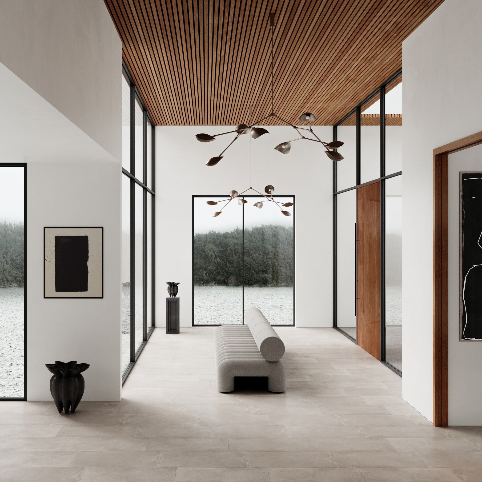 Керамическая ваза 101 Copenhagen Lotus ARCH-00008810 - Вид №2