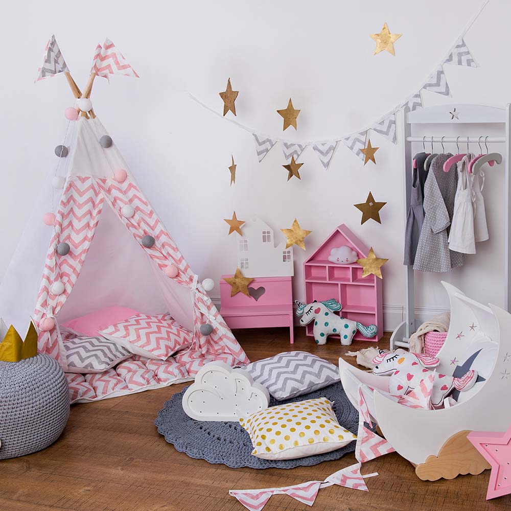 Табурет-лестница детский розовый VAMVIGVAM  282236 Розовый Santreyd  - Вид №9