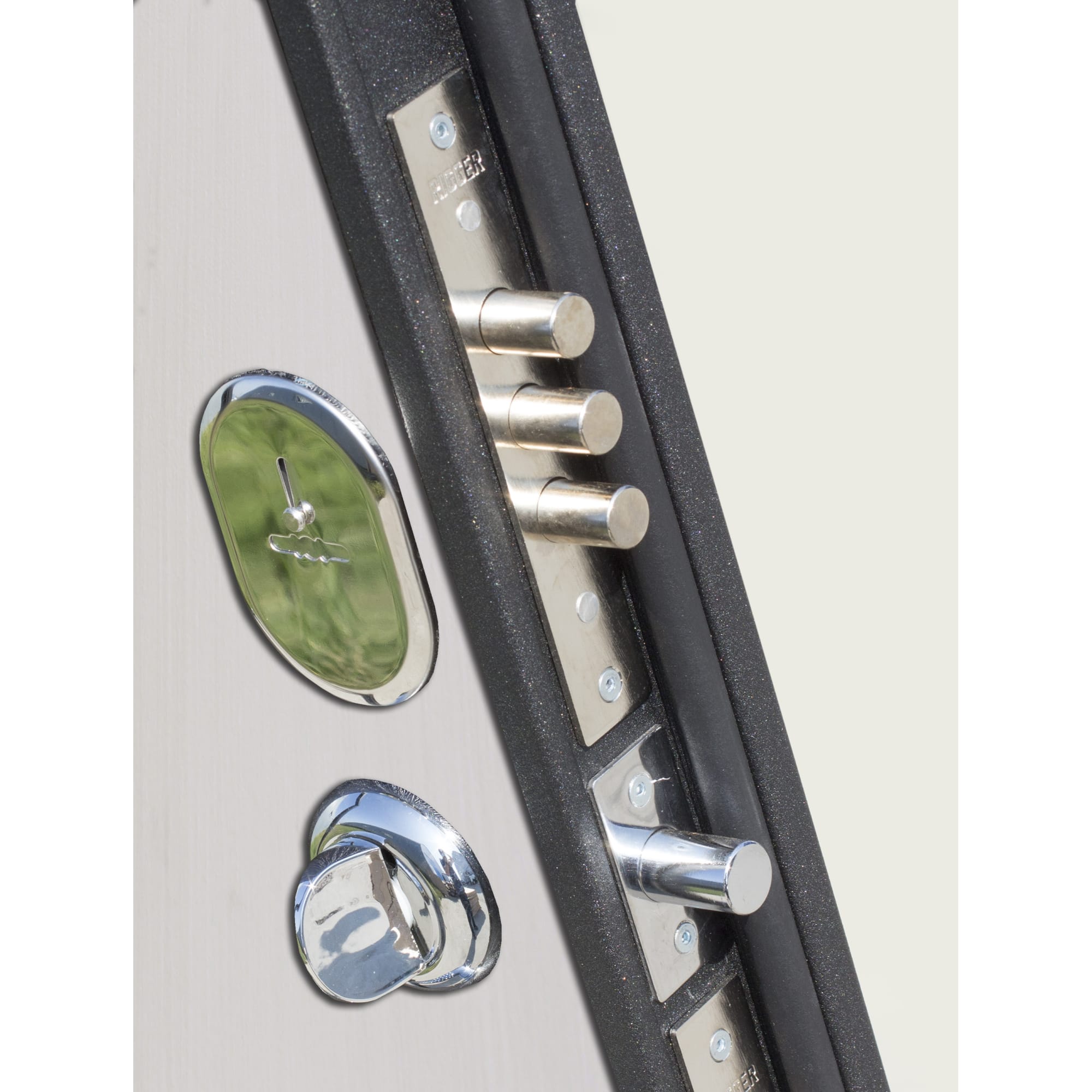 82096732 Дверь входная металлическая Гарда Муар, 860 мм, правая, цвет дуб сонома Santreyd  - Вид №5