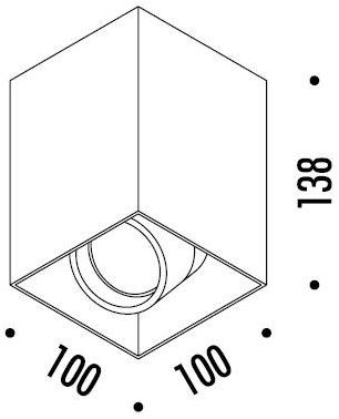 DAVIDE GROPPI Регулируемый светодиодный потолочный светильник из металла sun-id-1496686 - Вид №1