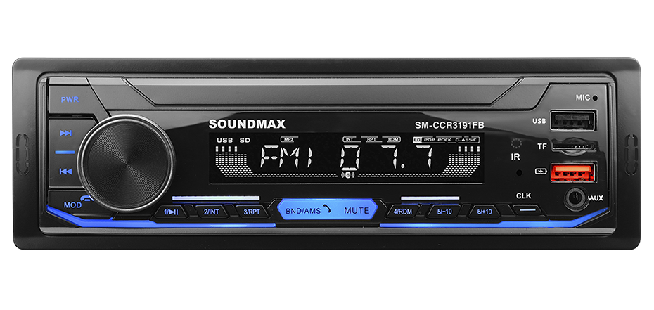 9121133 Автопроигрыватель Soundmax SM-CCR3191FB STDN-0128128