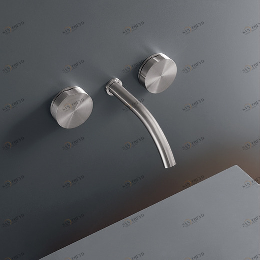 Настенный двойной ручки смеситель с носиком L. 170 мм  GIO14 CEADESIGN 