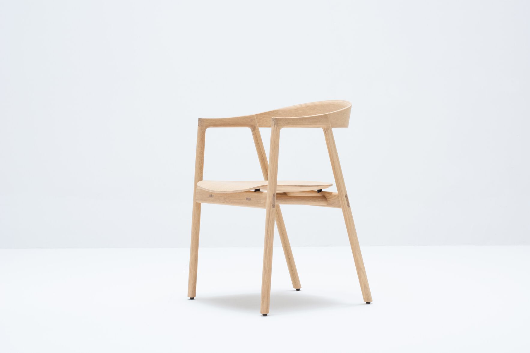 Дубовый стул с открытой спинкой Gazzda MUNA ARCH-00139871 - Вид №5