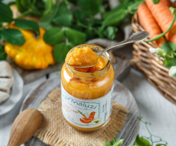 5213 Пюре овощное с курицей с 9-ти месяцев Вкусляндия  - Вид №1