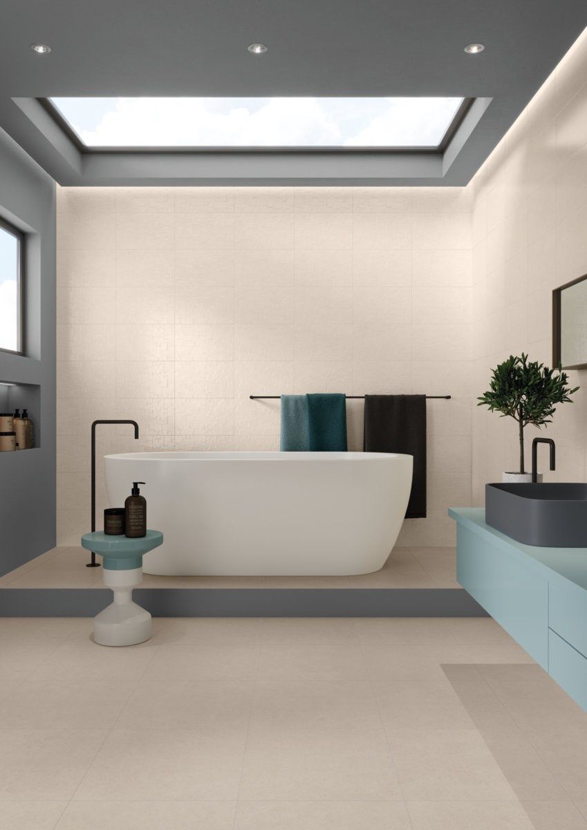 Белое керамическое покрытие с эффектом камня RECER Attitude ARCH-00005588 - Вид №1