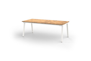 Прямоугольный садовый стол из тикового дерева