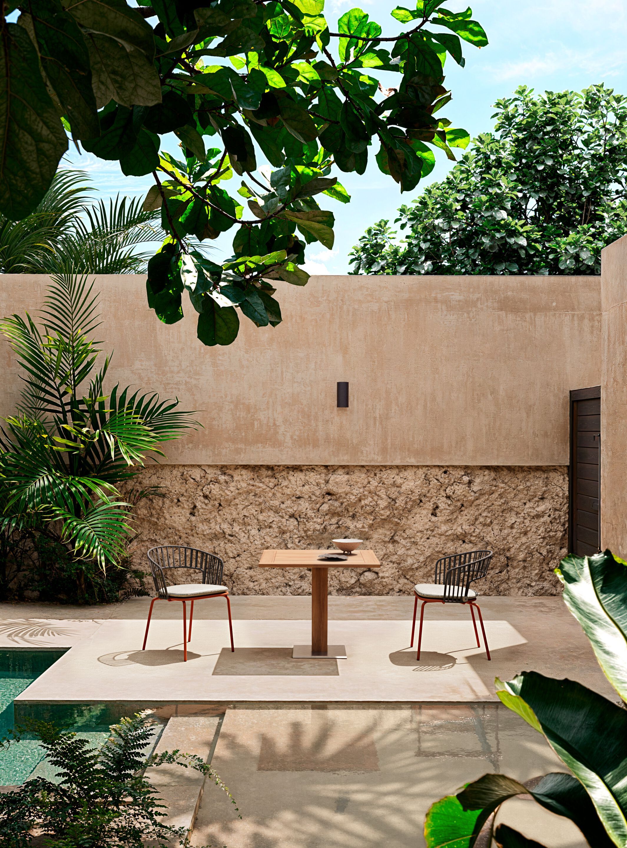 Тканевый садовый стул с подлокотниками Atmosphera Onda ARCH-00138580 - Вид №7