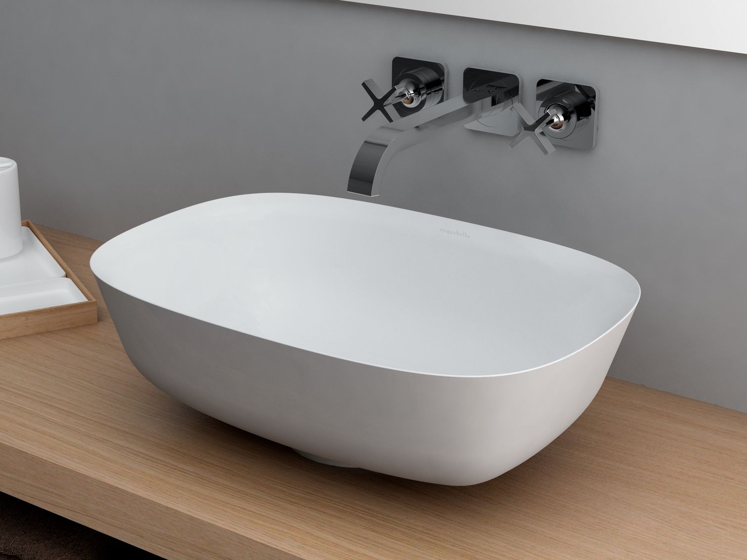 Прямоугольная столешница из Долотека© Acquabella Acquawhite ARCH-00028011 - Вид №1