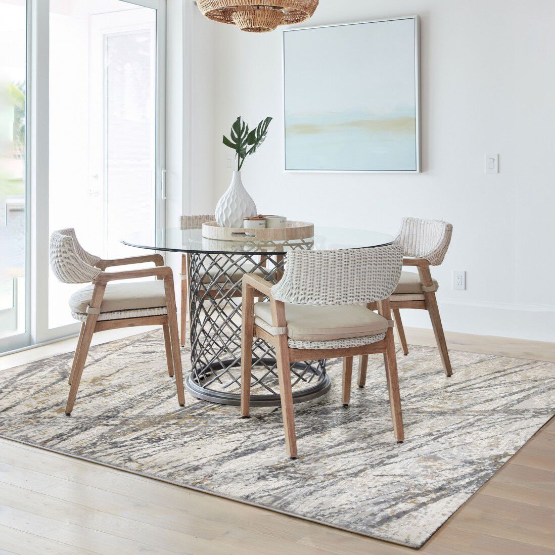 Ковер с прямоугольным рисунком Ademi Essential ARCH-00112891 - Вид №1