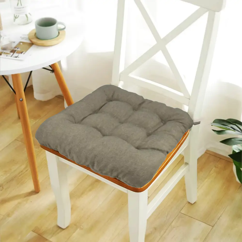 Подушка для стула Seasons 40x36 см цвет бежевый 89426649 STLM-2119864 Отсутствует - Вид №3