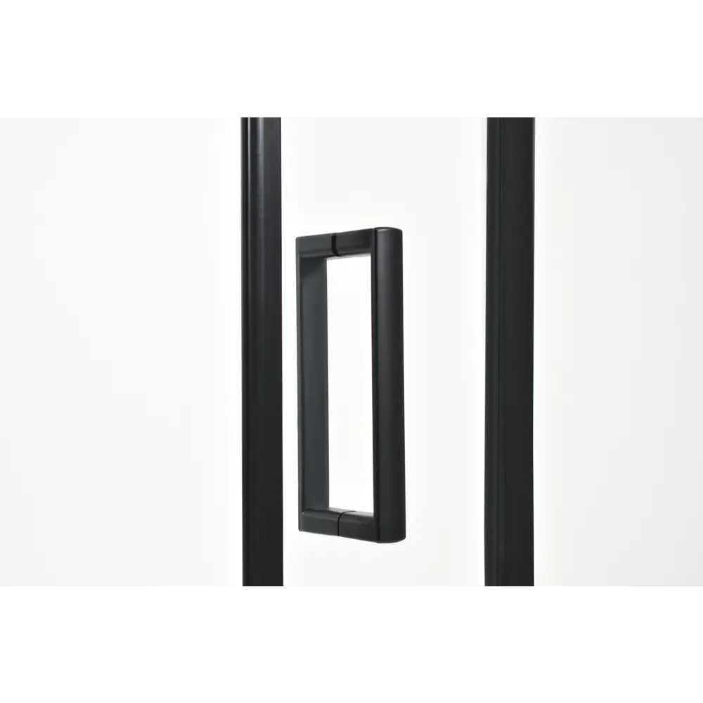 Душевая ширма Метакам Apart Black 1/4 круга 90x90x185см цвет профиля черный раздвижная стекло 4мм прозрачное 89361546 STLM-2132893 - Вид №7