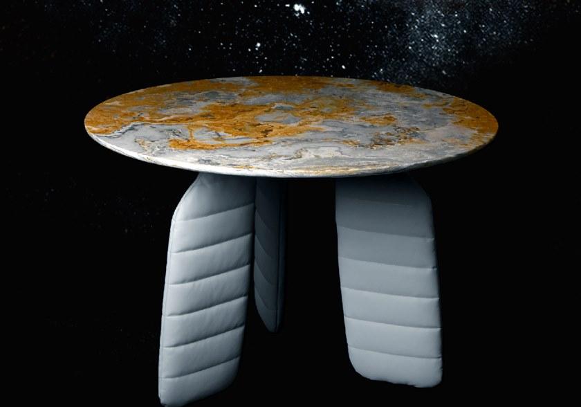 DANTE - Goods And Bads Круглый обеденный стол из мрамора Bavaresk sun-id-1484648 - Вид №2