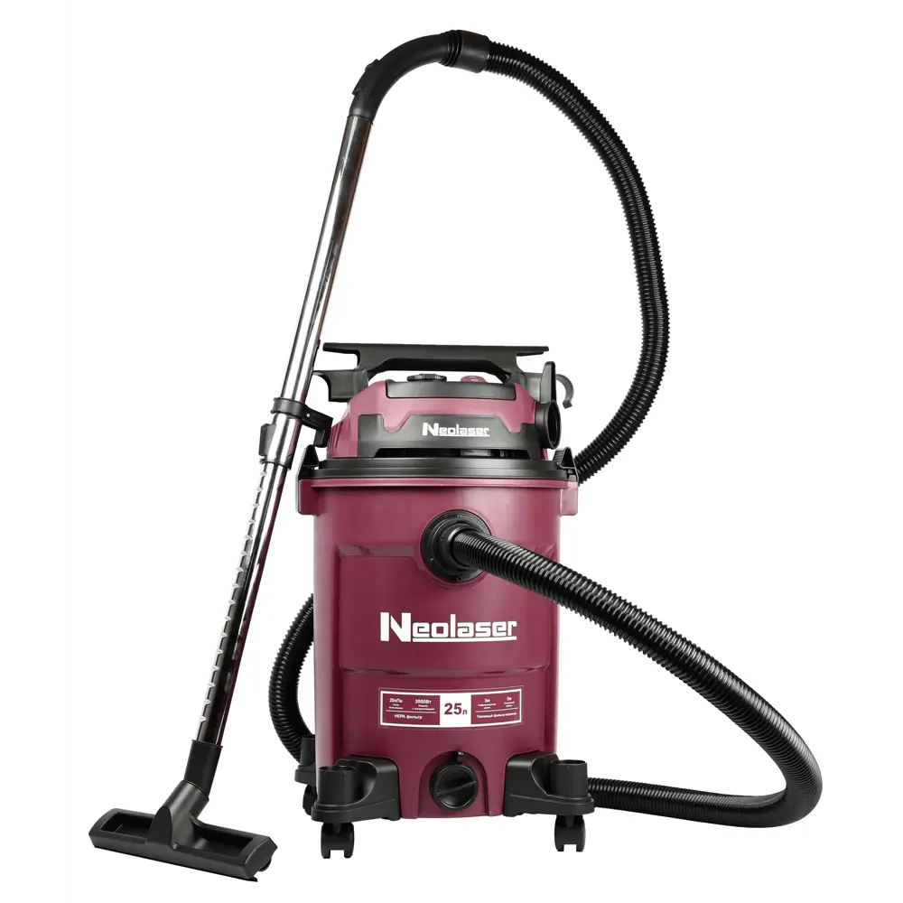 Строительный пылесос Neolaser NVC-25 с автоматической синхронизацией инструментов 89404941 STLM-1576148 - Вид №4
