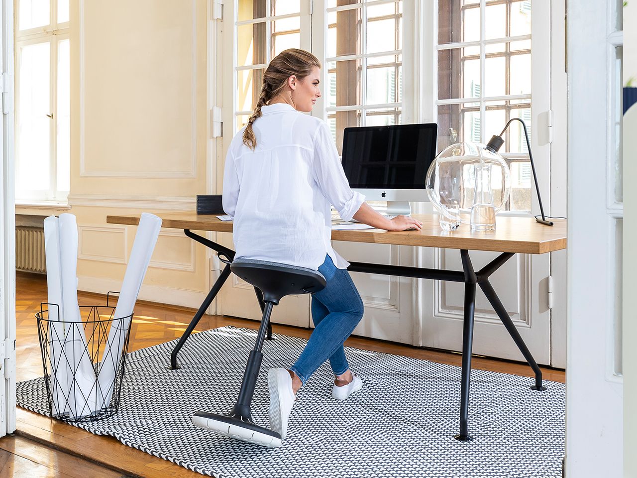 Регулируемая высота офисного стула Wagner W3 ARCH-00024483 - Вид №3