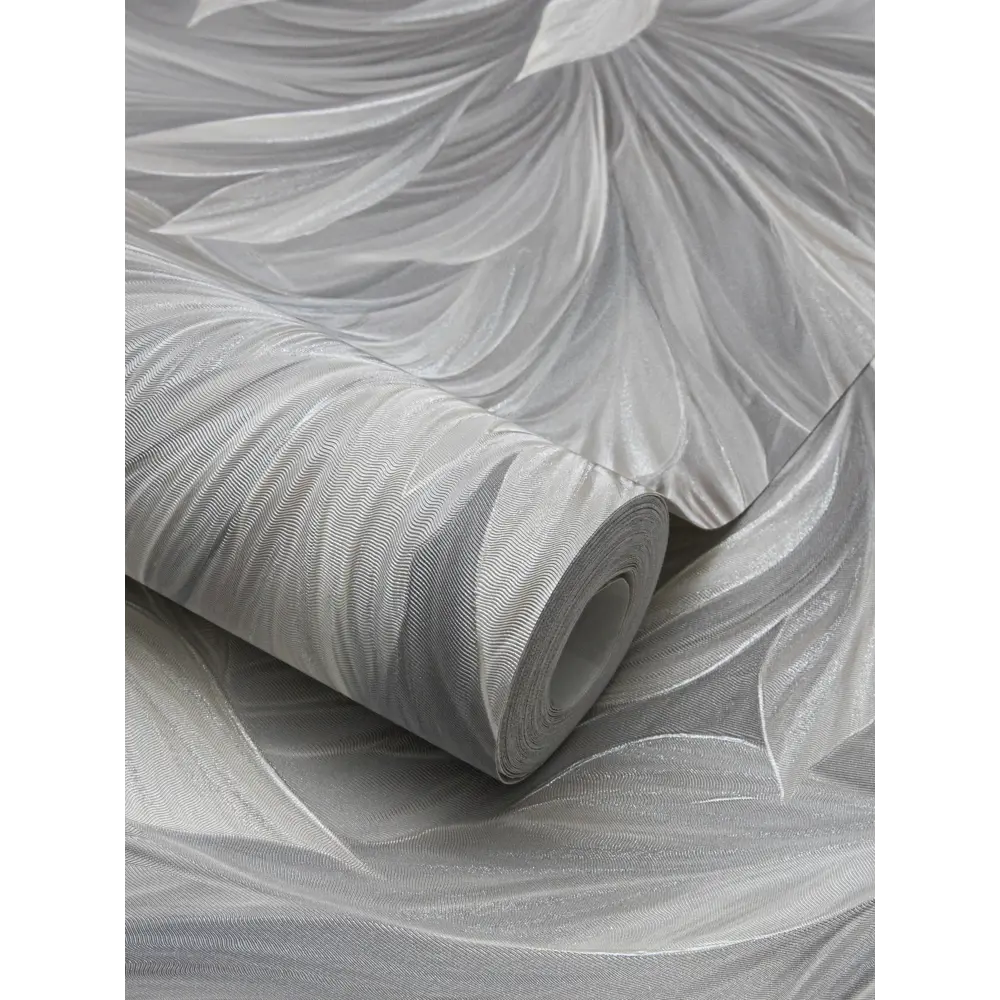 Флизелиновые обои New Age Rio серые с рельефным рисунком 89433218 STLM-1569855 - Вид №3