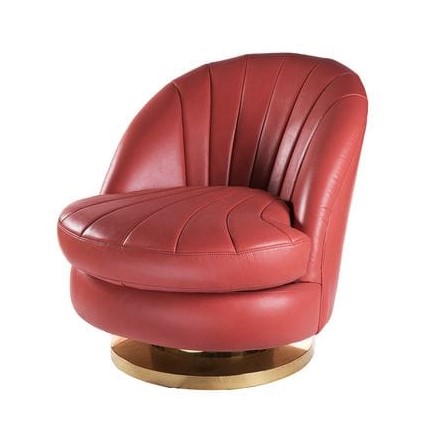 Кресло круглое красное Chicago UNICO ДИЗАЙНЕРСКИЕ 248835 Красный  - Вид №1