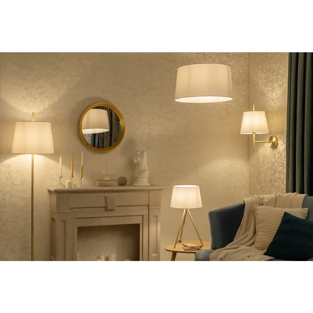 Торшер Freya с текстильным абажуром для уютного освещения 83737621 STLM-0043950 - Вид №11