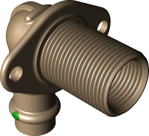 279 301 Модель 2232.1 Трубопроводные системы  Profipress  Водорозетки для прохода через стену Santreyd  - Вид №2