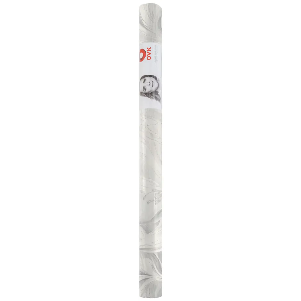 Флизелиновые обои OVK DESIGN Элания серые с цветочным рисунком 1.06 м 89409504 STLM-1574715 - Вид №2