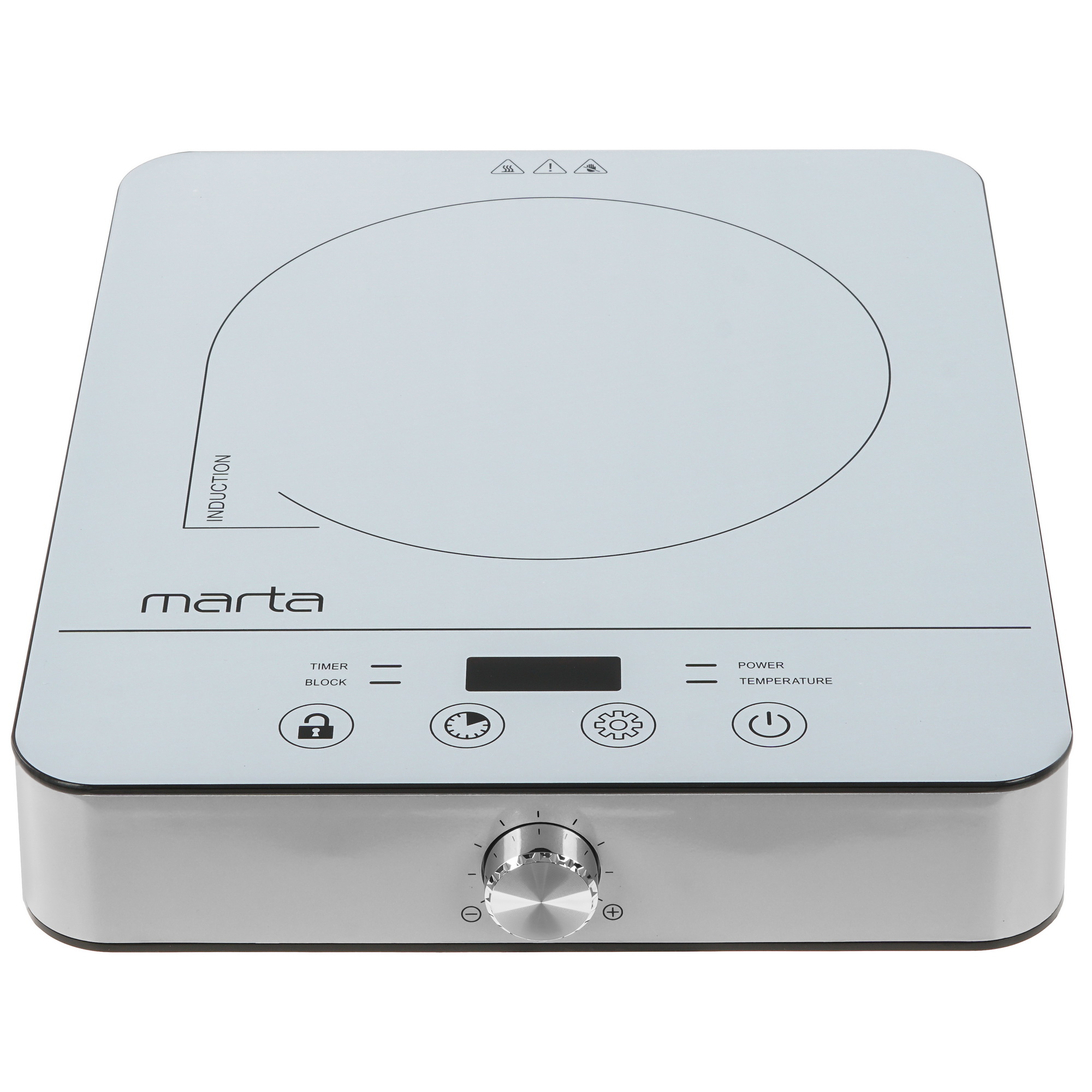 9033632 Плита компактная электрическая MARTA MT-4211 белый STDN-0101751 - Вид №1
