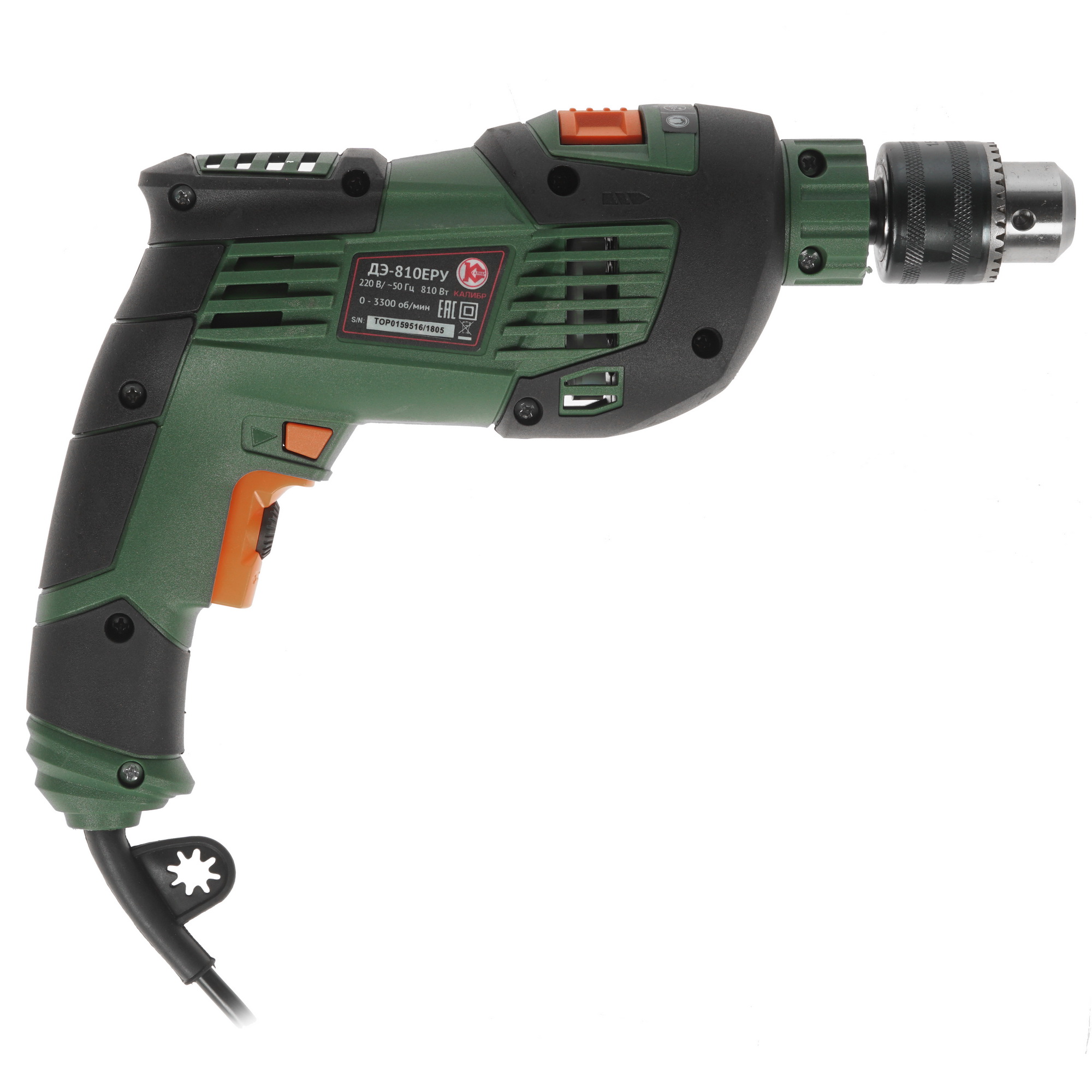 Дрель  Калибр ДЭ-810ЕРУ 1240730 STDN-0033686 - Вид №1