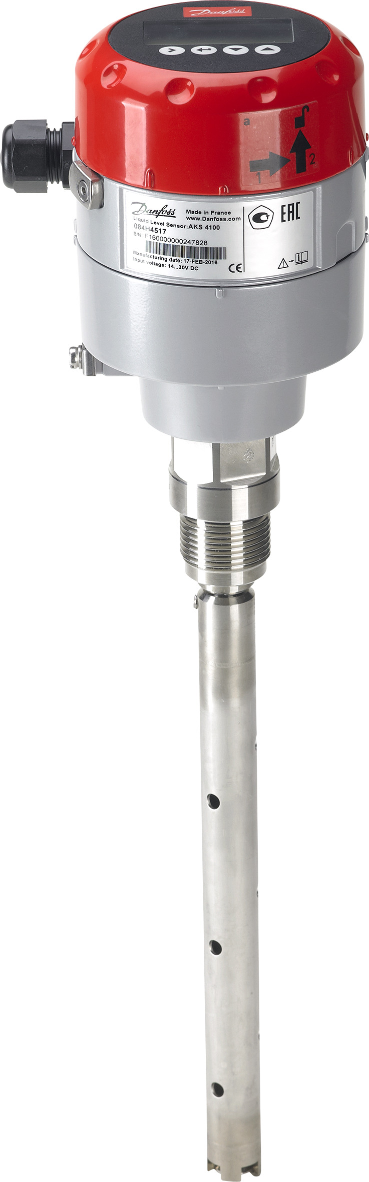 Danfoss AKS 4100 — уровнемеры AKS 4100-1700 (HMI EJCR) 147X5042  - Вид №13