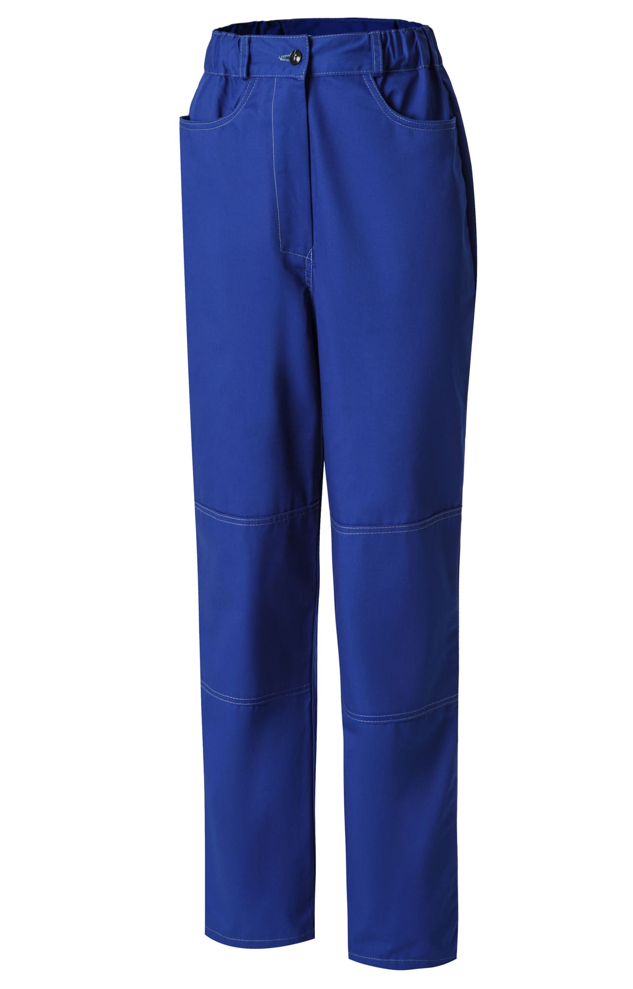 65194 Костюм "Профессионал" женский василек-светло-серый  Летняя спецодежда  размер 44-46/158-164  - Вид №4