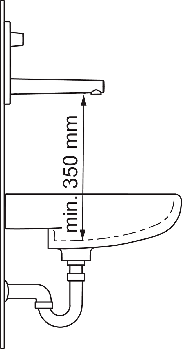Oras 2207C Панель смесителя для умывальника, 230/12 V 2207C Signa Хром  - Вид №3
