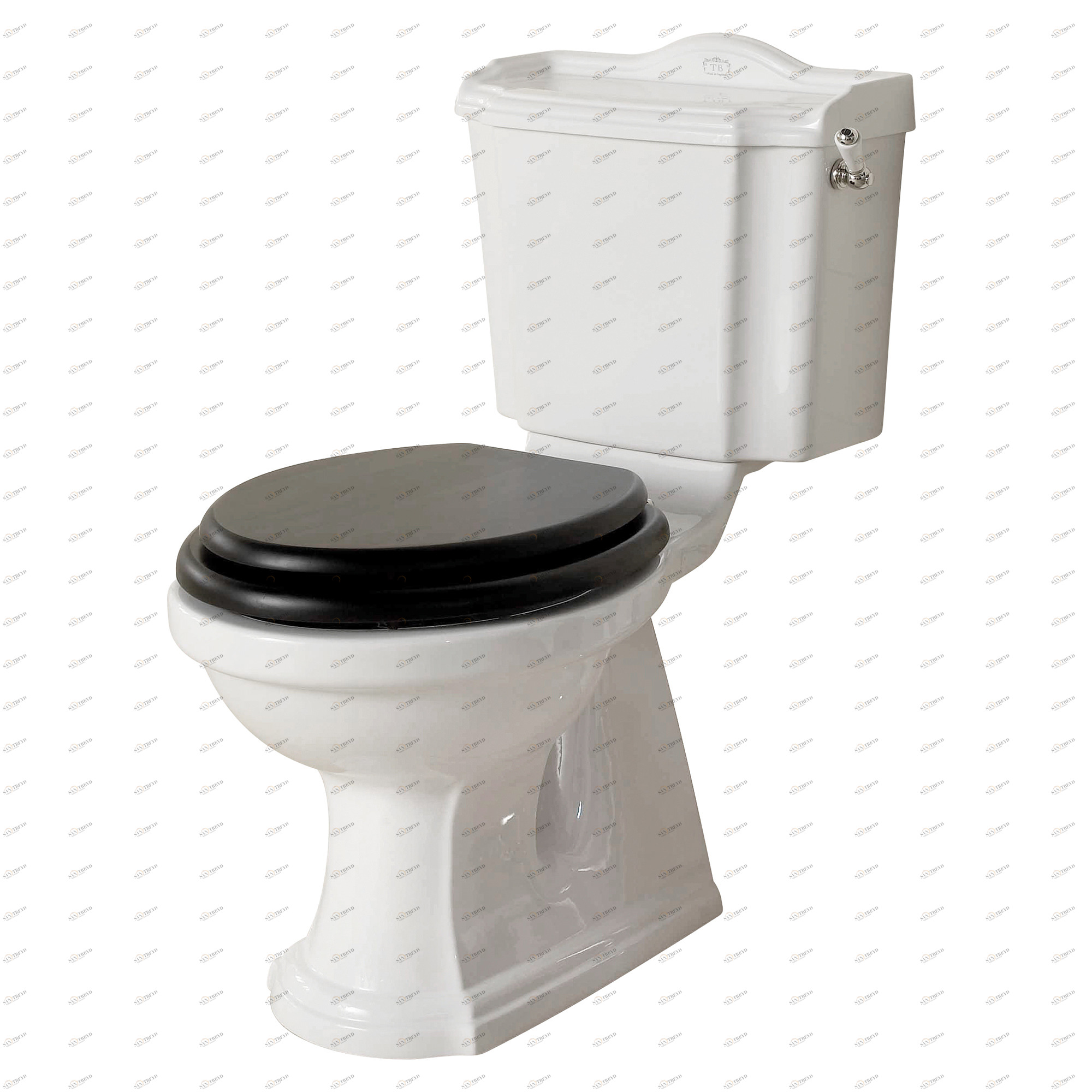 CS-CH-WCX Компакт унитаз с бачком Белый Traditional Bathrooms Richmond Германия