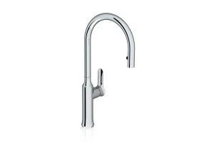 Смеситель для мойки с выдвижным распылителем KM 017.00