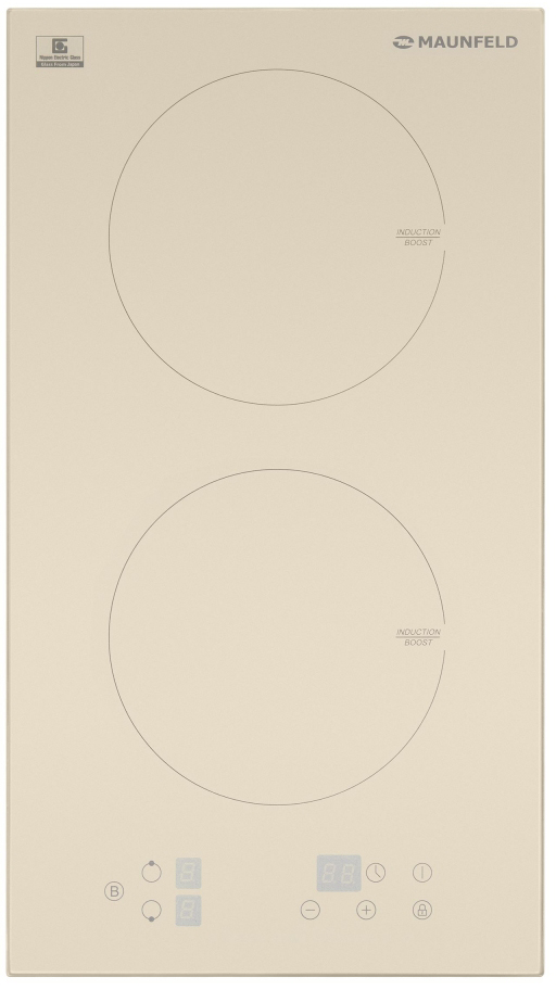 EVI.292-BG Электрическая индукционная панель/ домино, • тип: электрическая 30 см • тип установки: независимая • управление: фронтальное, сенсорное • нагревательный элемент: индукция, 2шт • мощность конфорок, вт: 1 2 0 0 /1 5 0 0 (бустер), 1 5 0 0 /2 0 0 0 Santreyd 