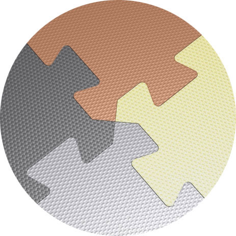 Мягкий пол для тренажерных залов 20 мм Экоковер sun-id-2069206 - Вид №2