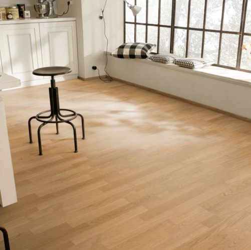 Паркетная доска Meister PС 200 Classic Гармония 910 Дуб Натур (Гладкая) 2400х200 мм 2300200104 - Вид №6