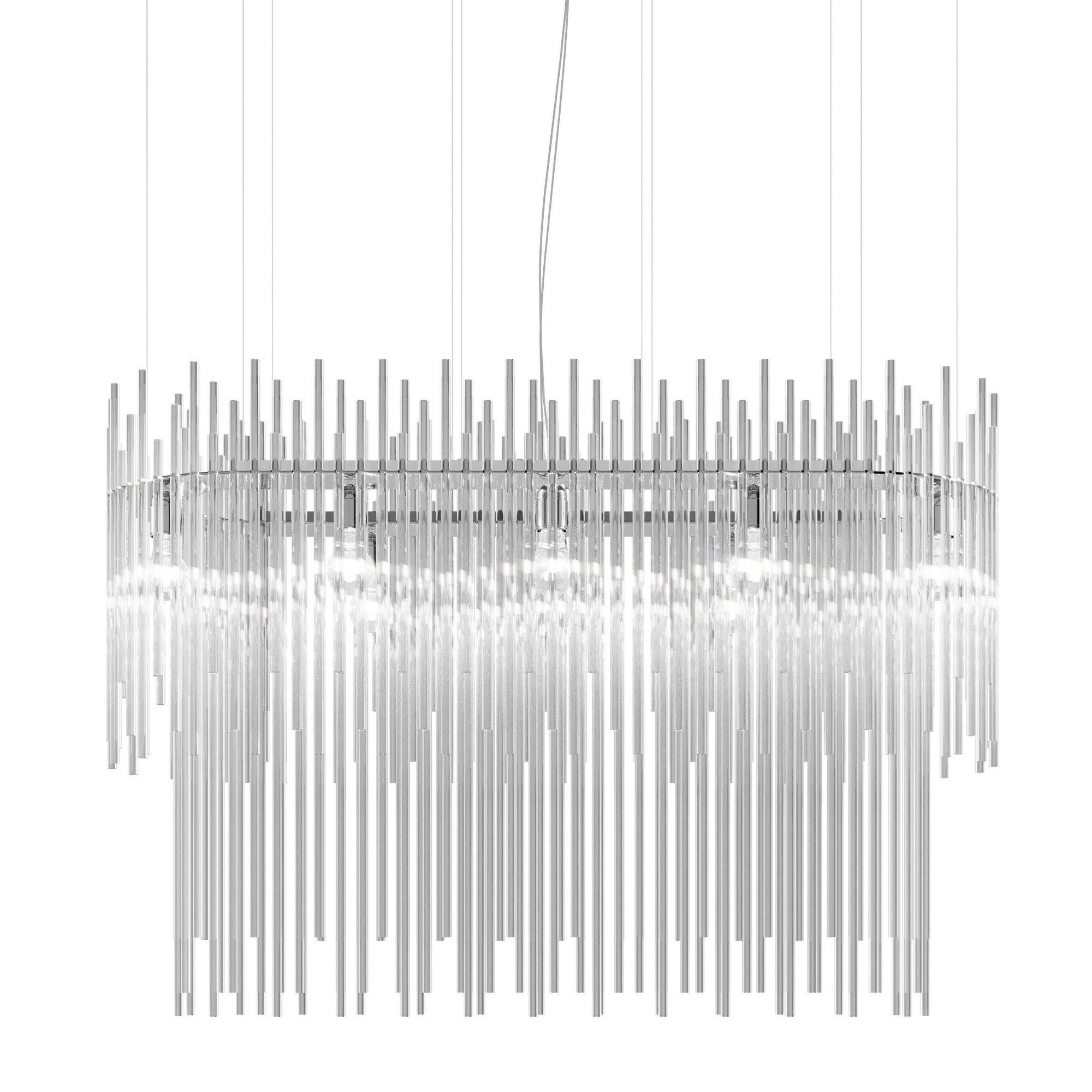 Стеклянный подвесной светильник Vetreria Vistosi тиара ARCH-00145138 - Вид №1