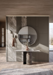 Окрашенные металлические и керамические консоли