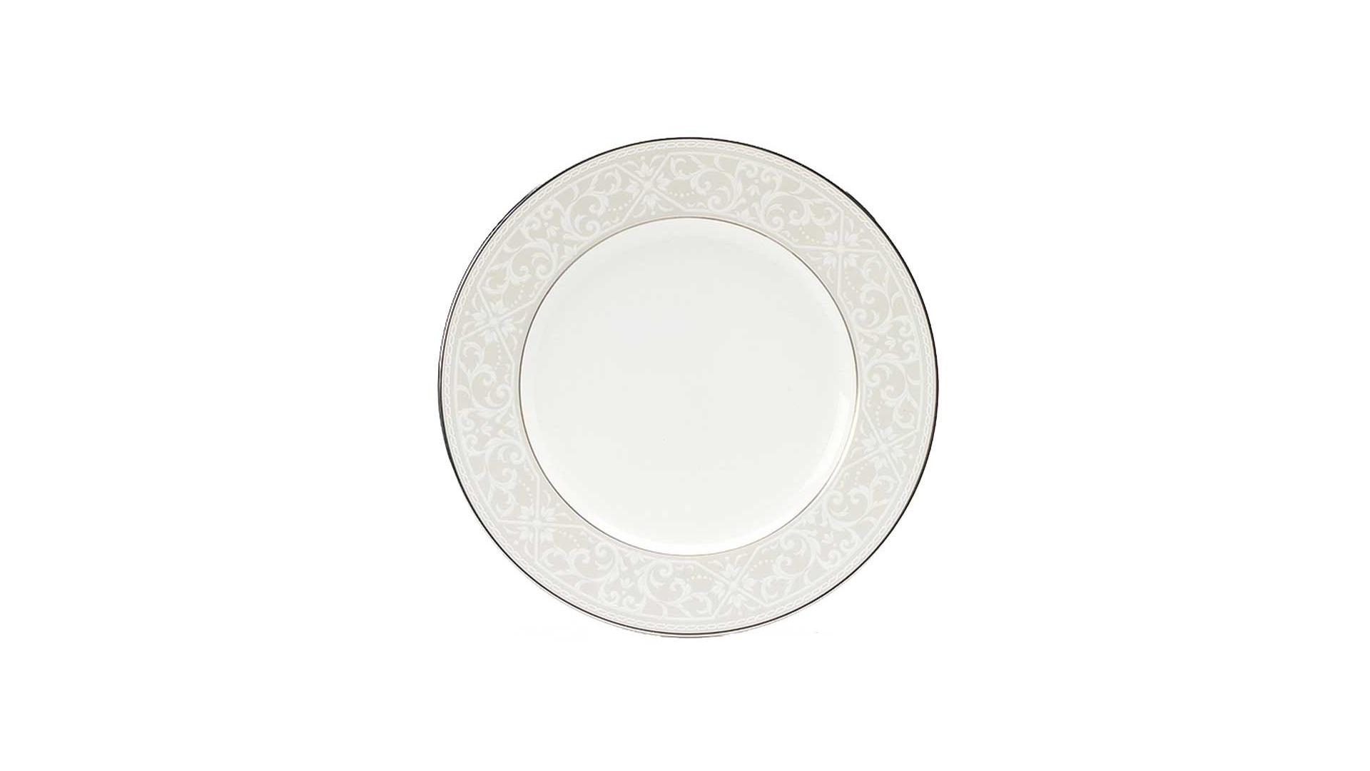 10672918 Noritake Сервиз столовый Noritake Монтвейл, платиновый кант на 6 персон 20 предметов, фарфор Фарфор костяной  - Вид №5