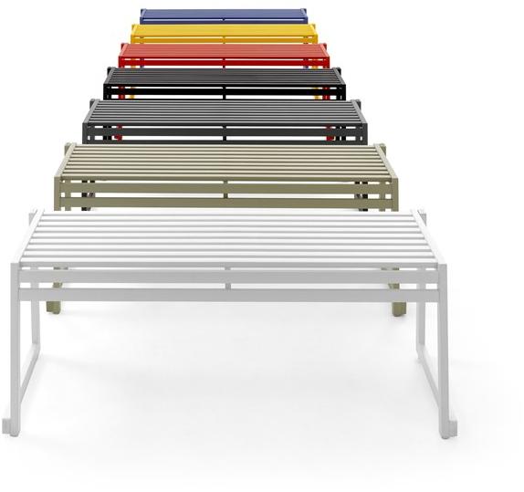 Urbantime Скамья металлическая без спинки Cortina.026 sun-id-1373620 - Вид №3