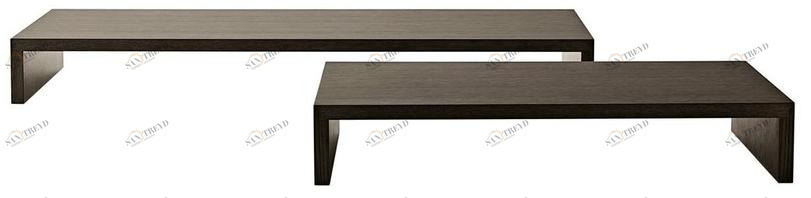 B&B Italia Низкий прямоугольный журнальный столик в сотах Pab sun-id-1440941