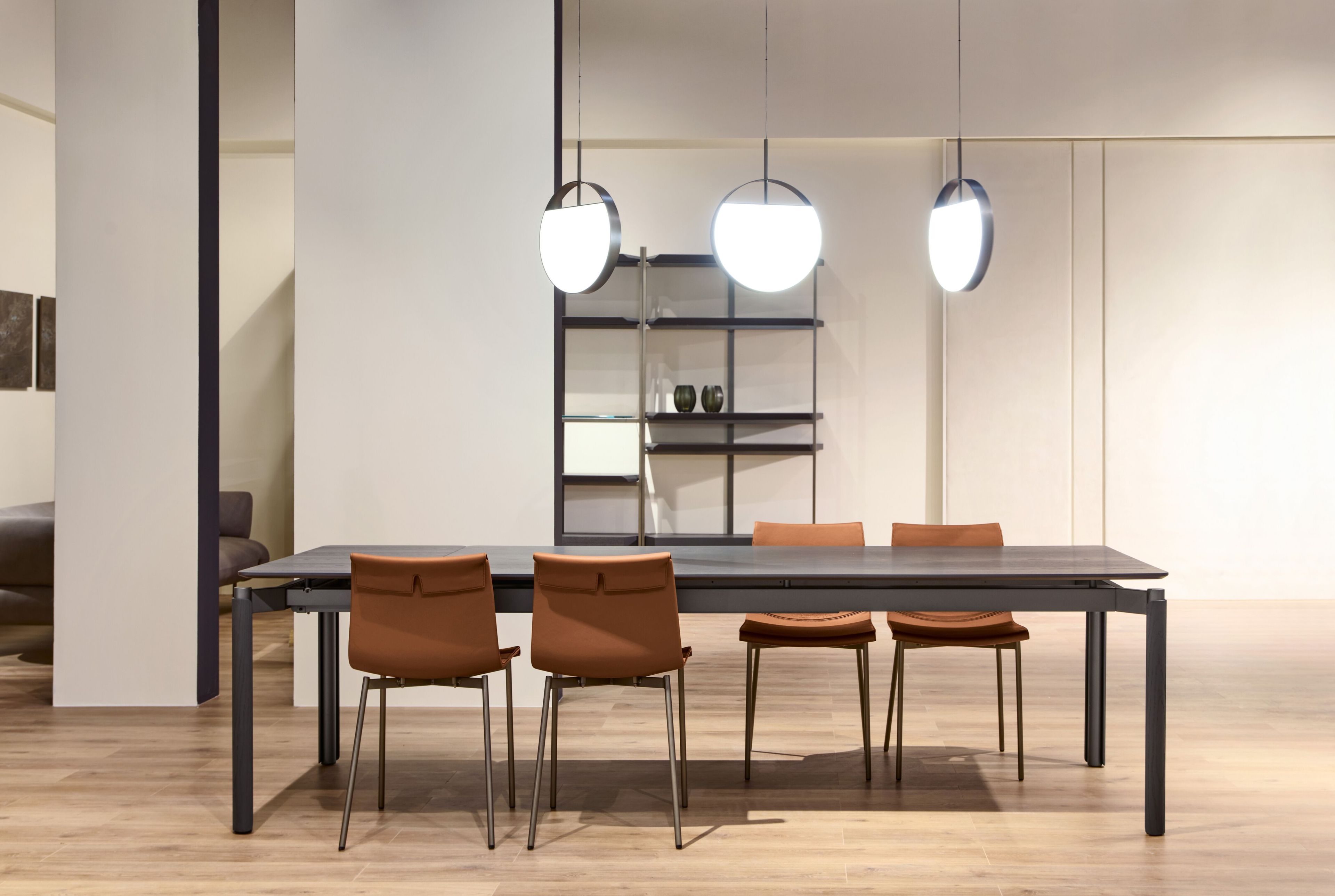 Кожаный стул без подлокотников Cantori Цирцея ARCH-00065539 - Вид №1