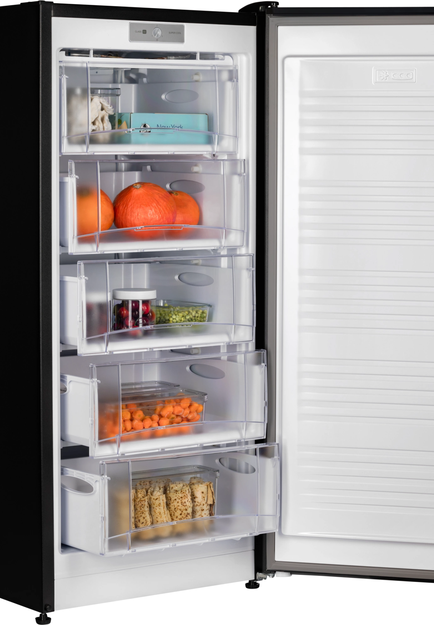 9267824 Морозильный шкаф  NORDFROST DF 263 BAP черный STDN-0017131 - Вид №2