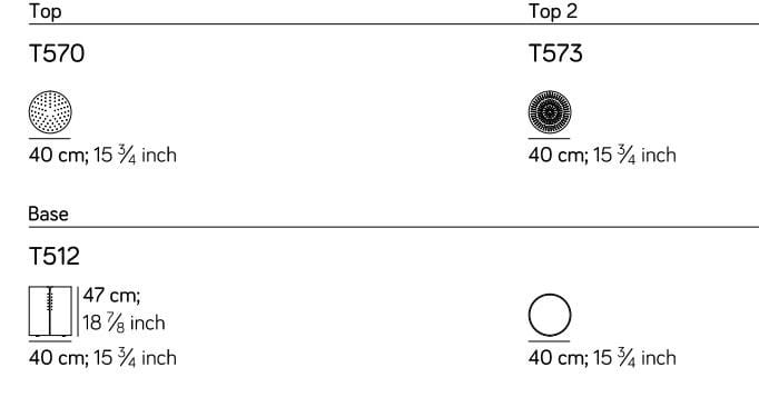 Круглый деревянный журнальный столик Amura сита ARCH-00146185 - Вид №4