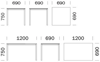 Педрали - КУАДРО Pedrali sun-id-1344277 - Вид №2